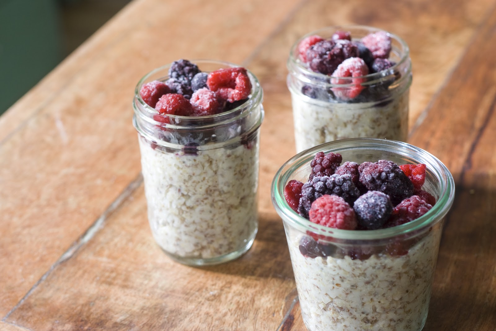 Steel Cut Oatmeal To-Go in Your Food Jar