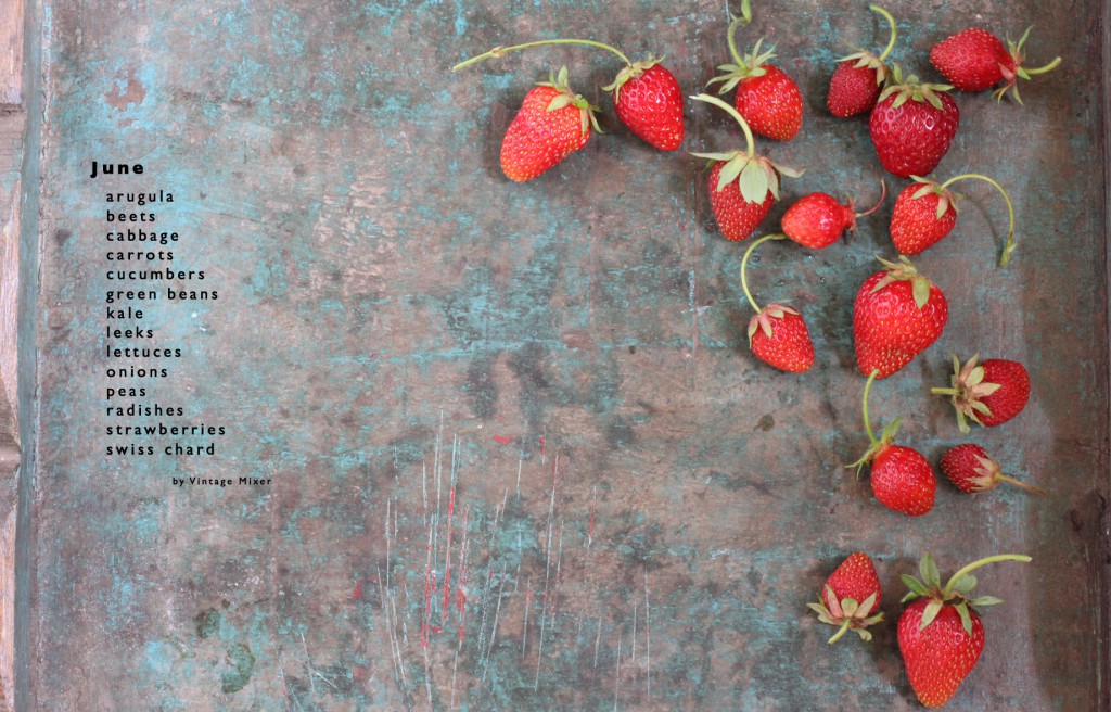 What produce is in season in June