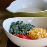 Egg Muffin Recipe with Peppers and Kale