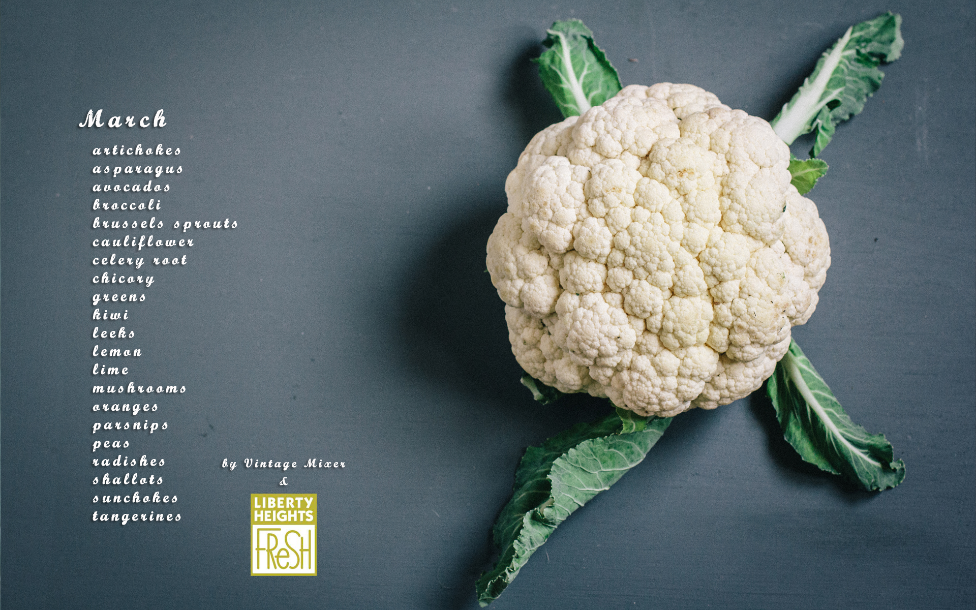 March Seasonal Produce Guide and Recipes