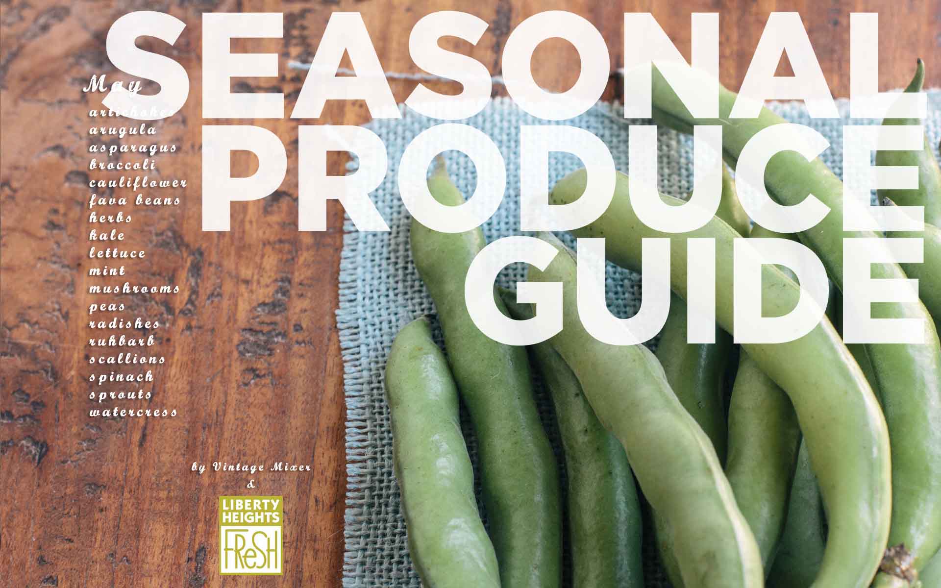 April 2013 Seasonal Guide
