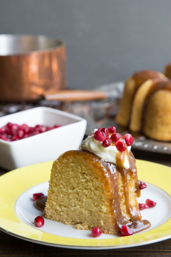 Vanilla Bean Rum Bundt Cake Recipe | Vintage Mixer