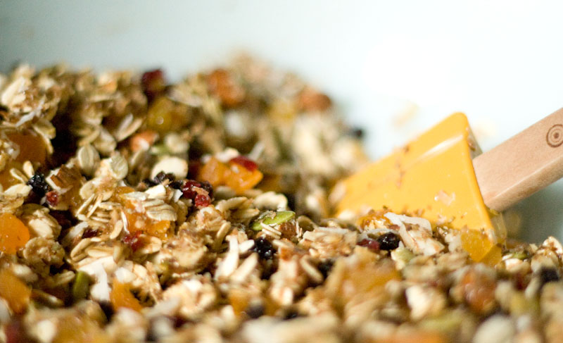 homemade granola bar recipe 