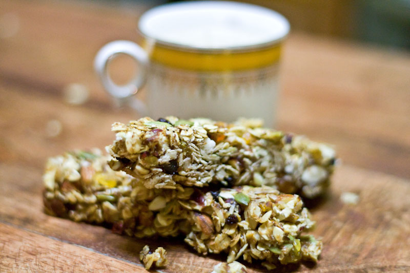 homemade granola bar recipe 