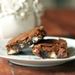 Ginger White Chocolate Blondies