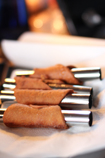 Frying Cannoli Shells