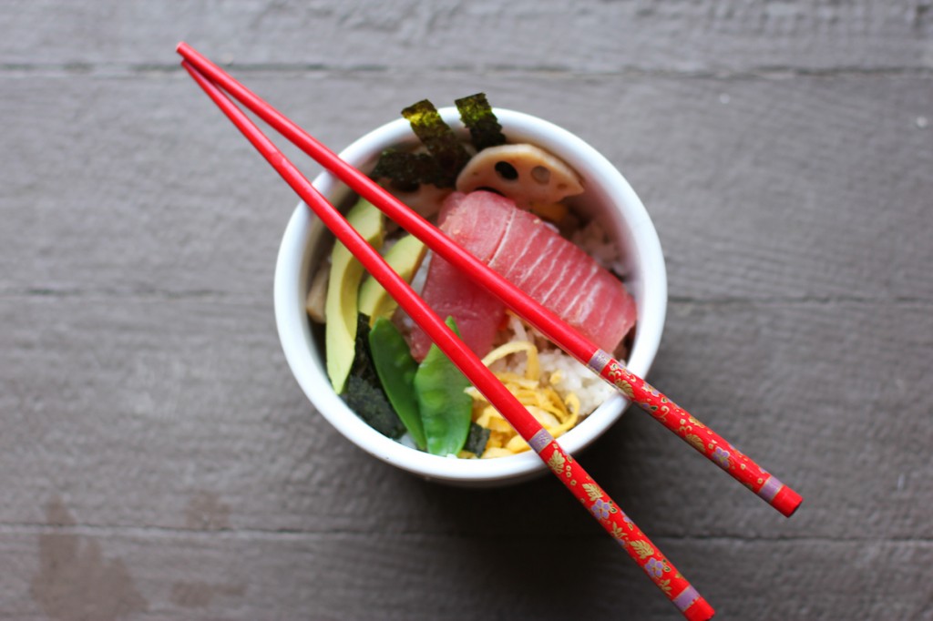 Deconstructed Sushi Jars for Clean Meal Prep!