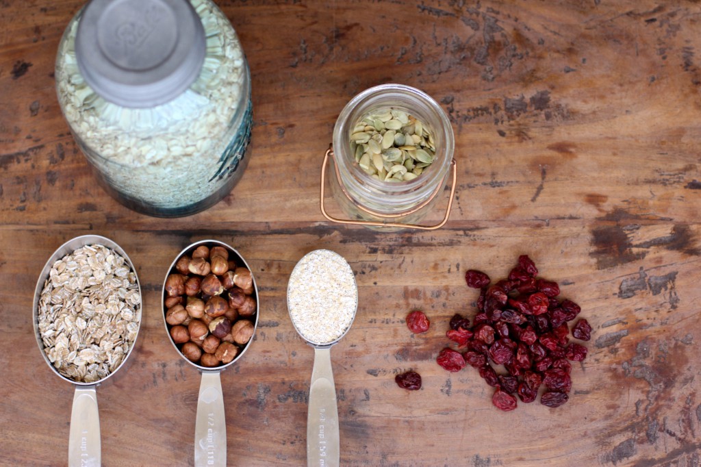 Homemade Muesli Recipe Ingredients