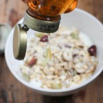 Muesli and honey