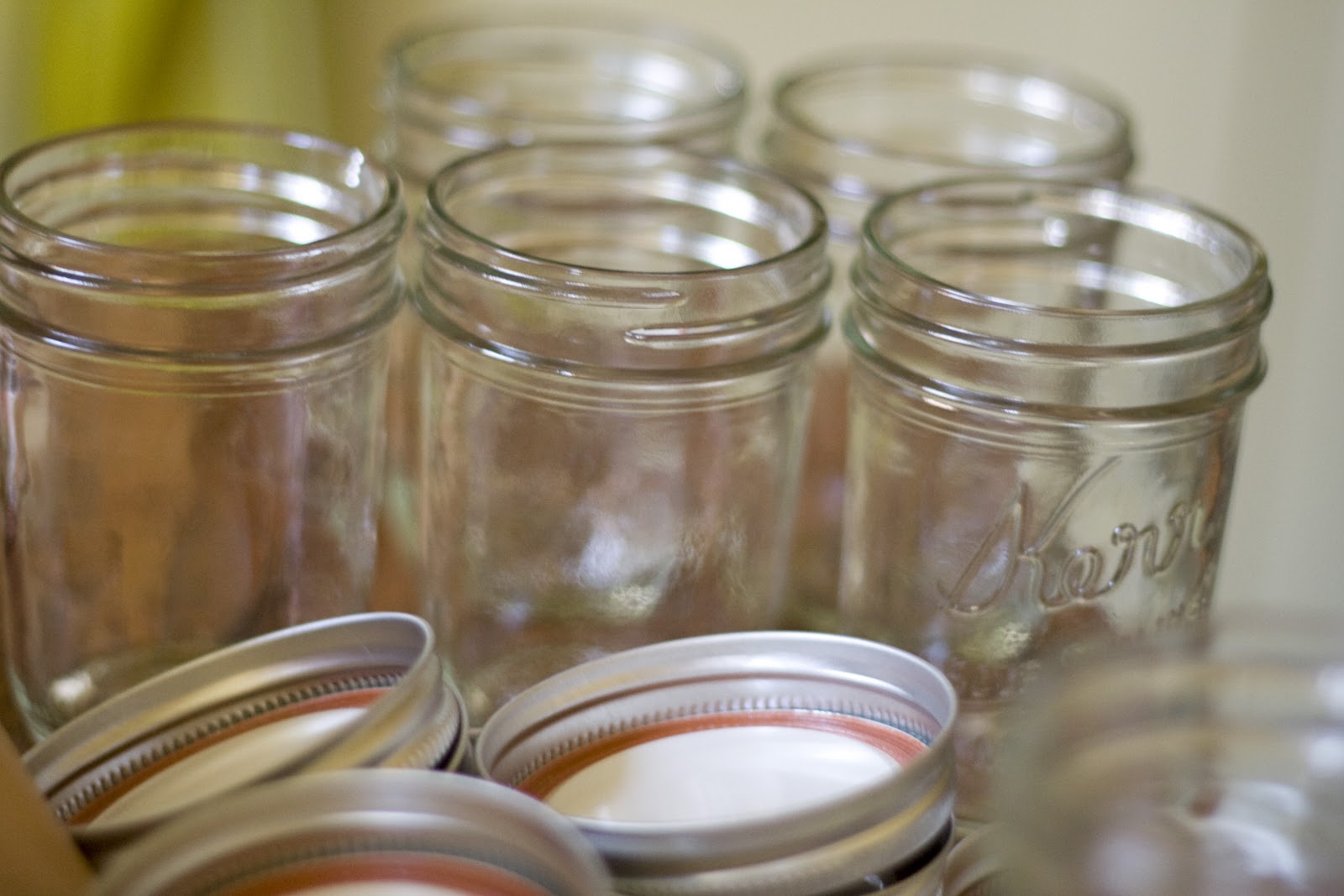 Hazelnut Marzipan Jar Cakes | Vintage Mixer