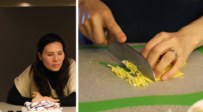 making Chirashi Zushi