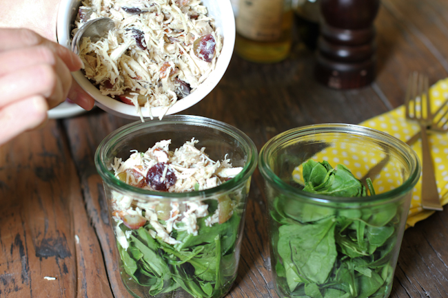 Chicken Salad with Grapes and Pecans