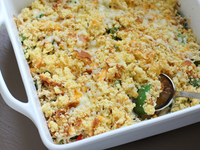 Cornbread Chicken Casserole Recipe