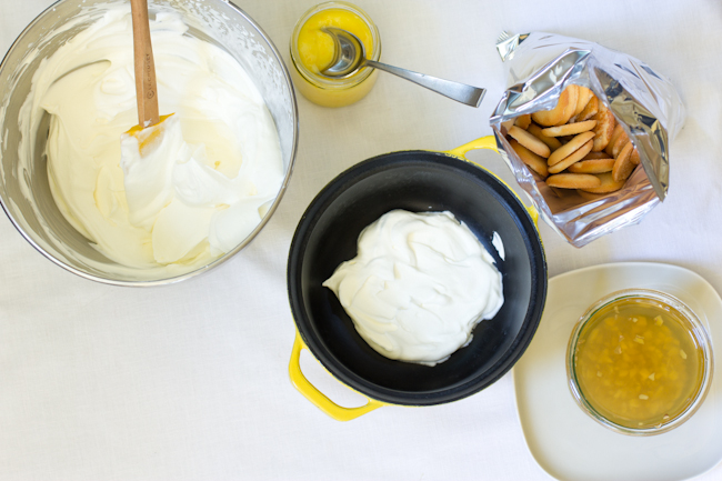 Lemon Ginger Icebox Cake