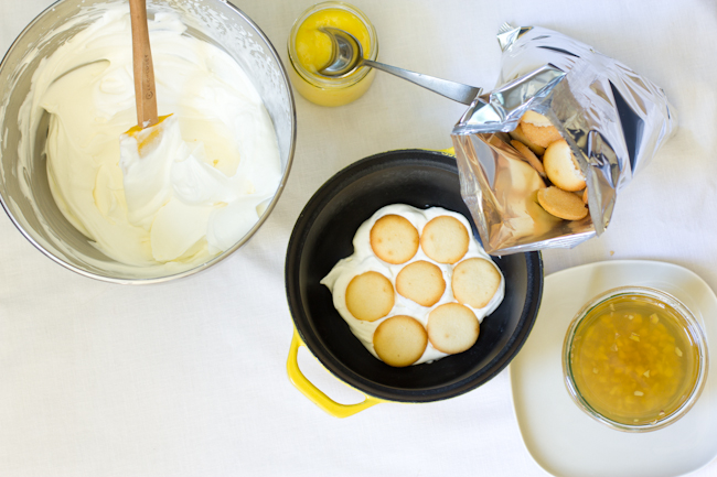 Lemon Ginger Icebox Cake