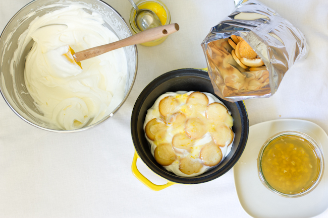 Lemon Ginger Icebox Cake