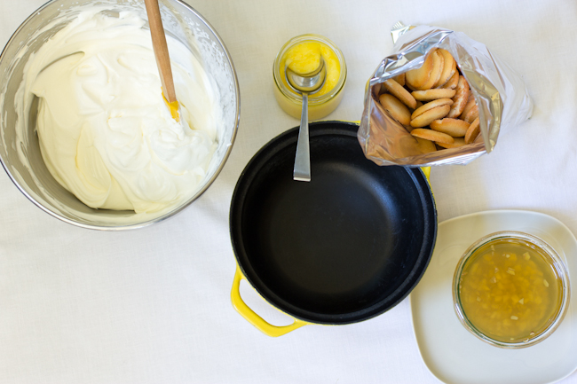 Lemon Ginger Icebox Cake