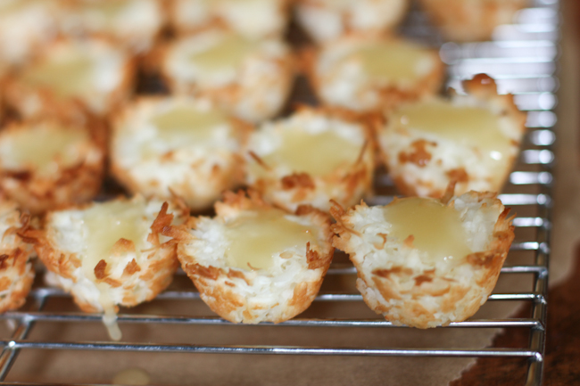 Salted Caramel Coconut Macaroons