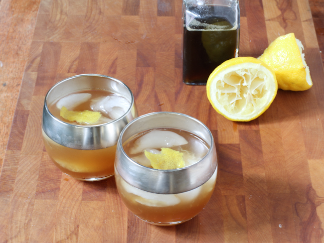 Fresh Lemon Simple Syrup Recipe