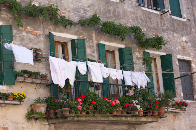 Laundry in Venice