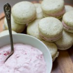 Pistachio Macaron Recipe with Raspberry Buttercream