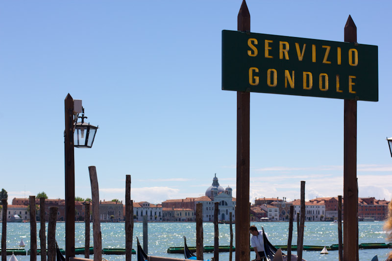 Gondola in Venice Italy