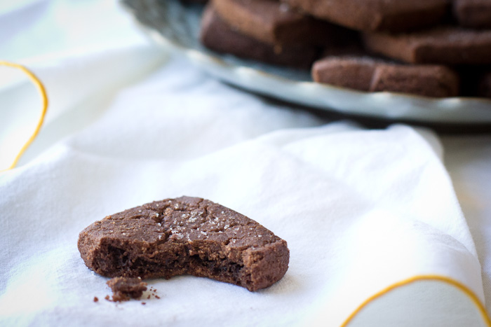 Chocolate Sable Cookie Recipe from Miette Bakery in San Francisco