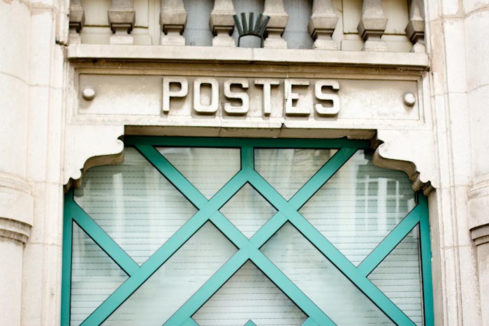 Post Office in Beaune, France