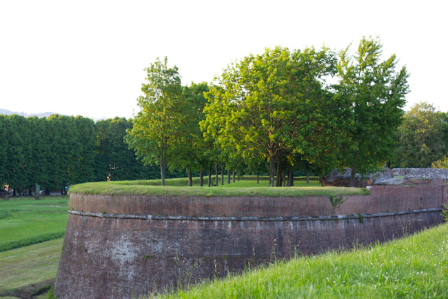 walls of Lucca Italy