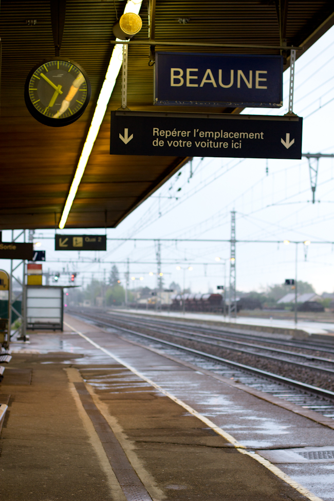 Train from Beaune France