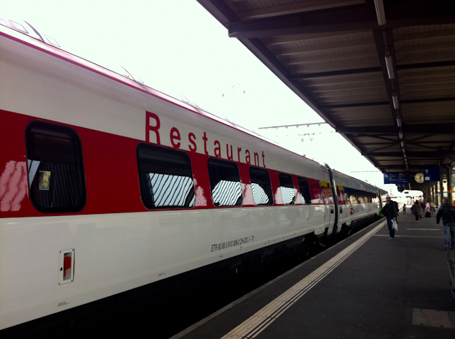 train from France to Italy