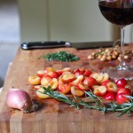 Sea Scallops with Fresh Cherries and Tarragon