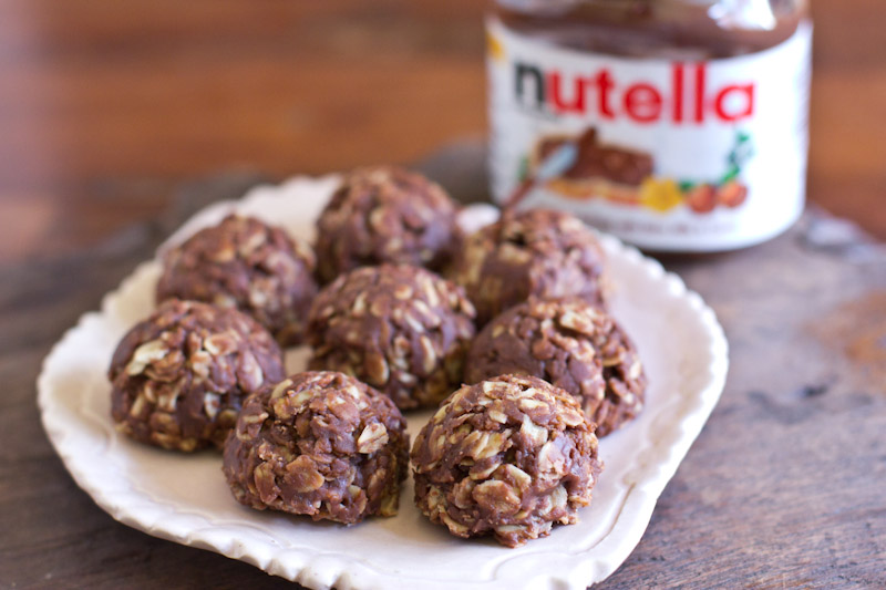 Nutella No Bake Cookies Recipe