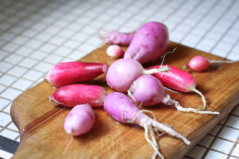 Strawberry Pickled Radishes Recipe