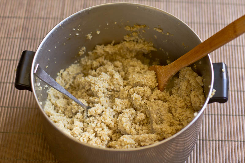 mushy quinoa