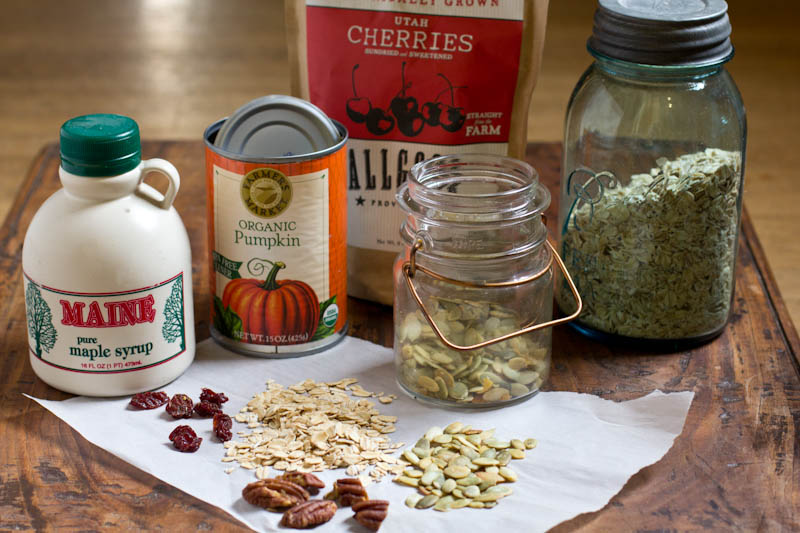 Pumpkin Maple Granola Recipe