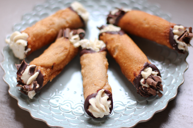 Homemade Cannoli Recipe 