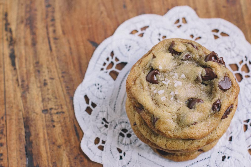 Salted Chocolate Chip Cookie Recipe