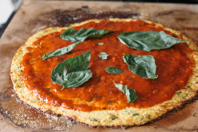 Cauliflower Pizza Crust Recipe 