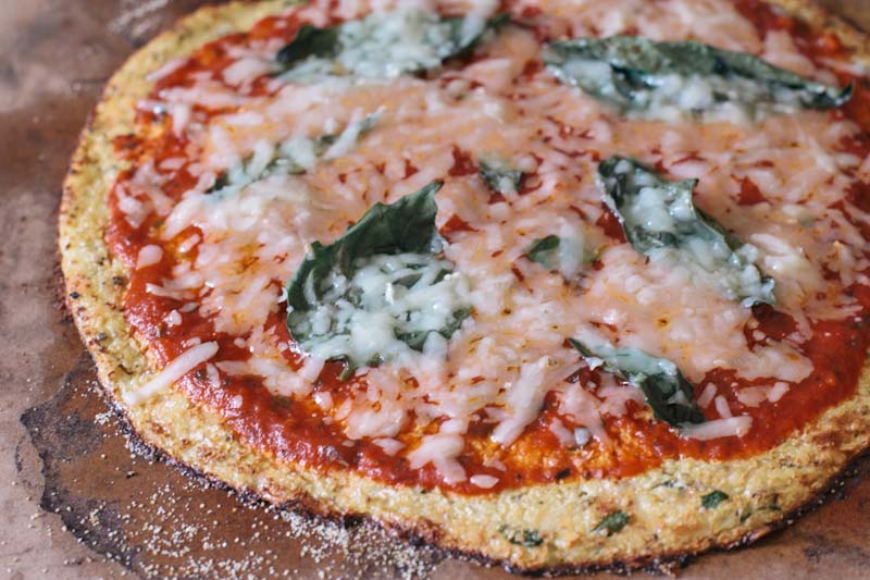 Cauliflower Pizza Crust Recipe