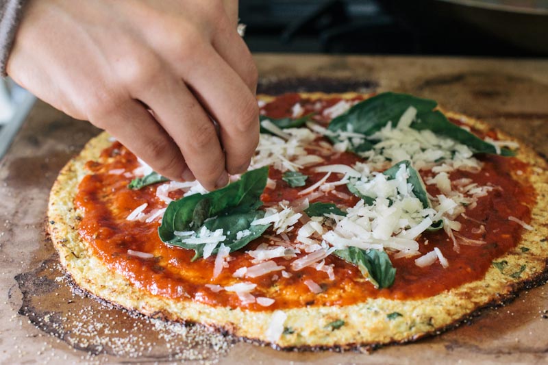 Cauliflower Pizza Crust Recipe 