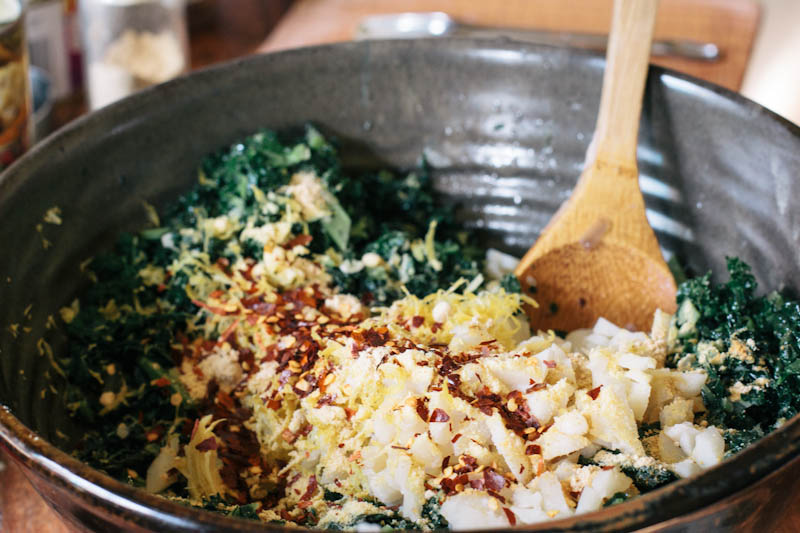 Kale Artichoke Dip with Greek Yogurt