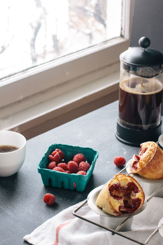 Raspberry Popover Recipe