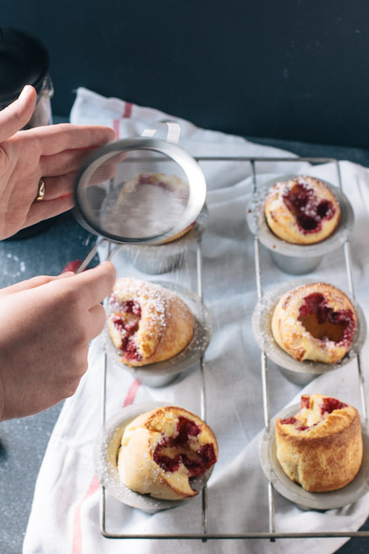 Raspberry Popover Recipe