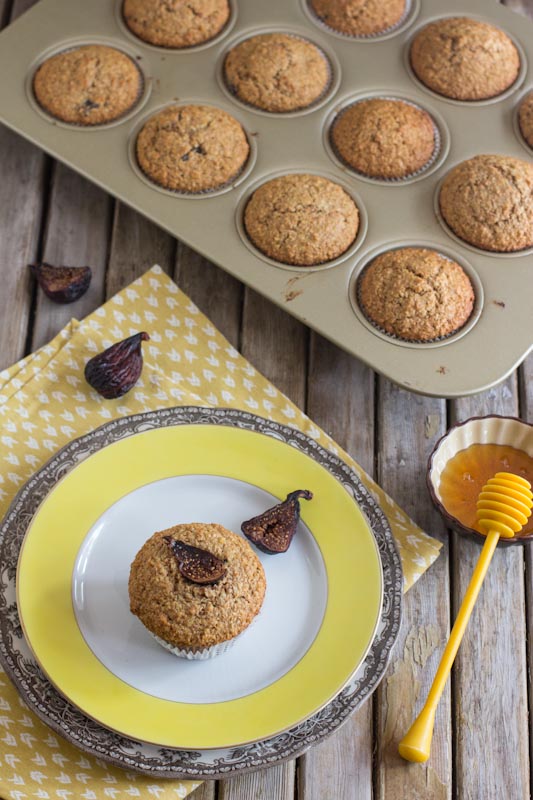 Honey and Fig Bran Muffin Recipe