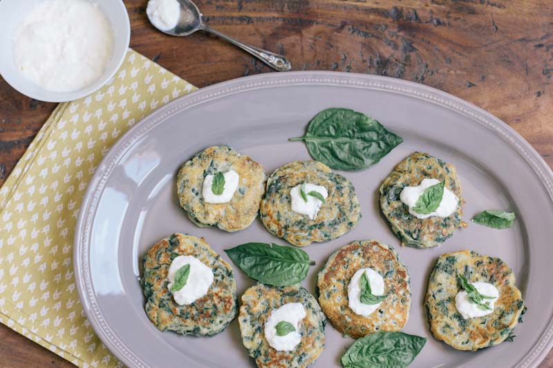 Swiss Chard and Ricotta Cakes