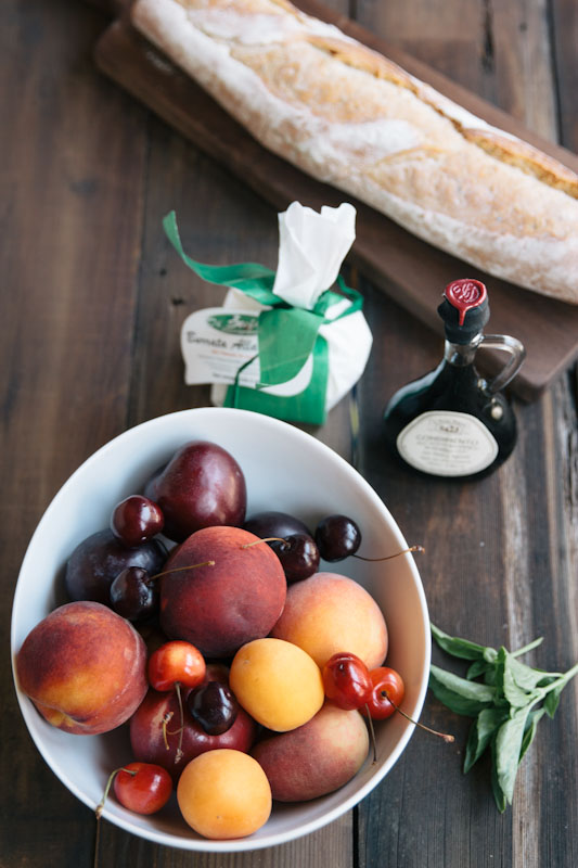 Stone Fruit and Burrata Salad Recipe 