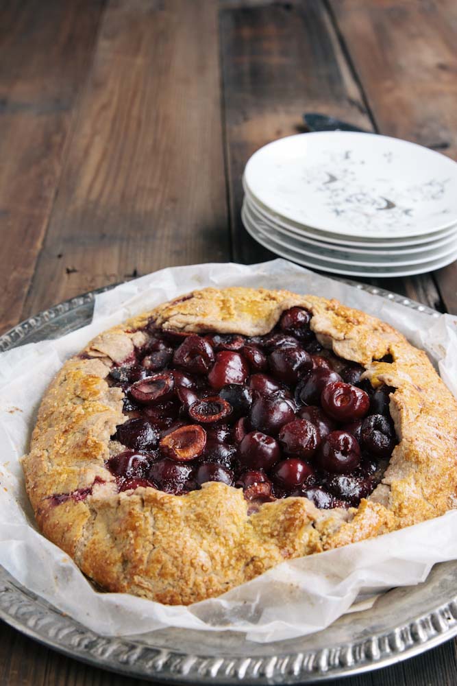 Cherry Hazelnut Galette Recipe