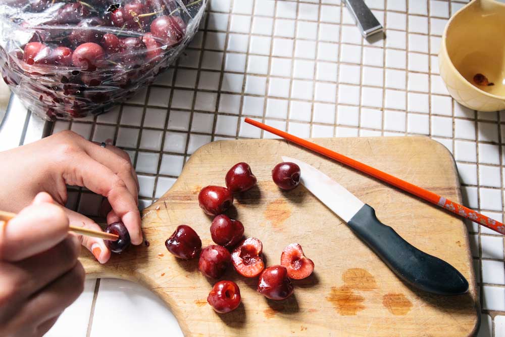 Cherry Hazelnut Galette Recipe