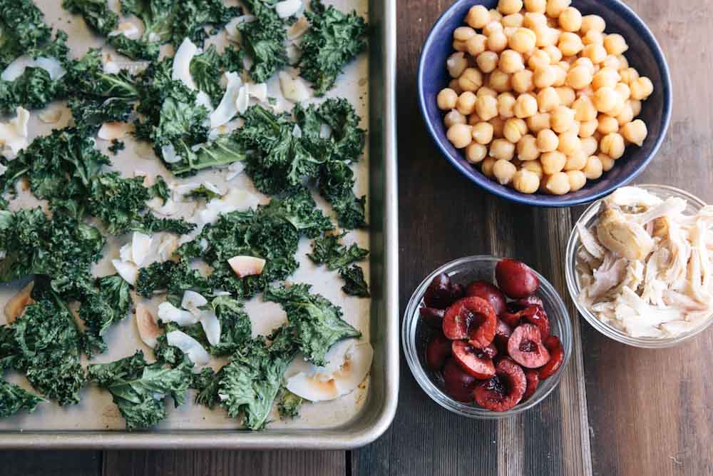 Cherry Kale Salad Recipe